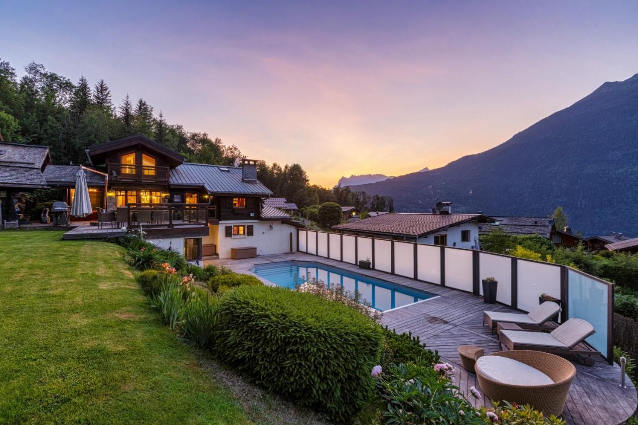 Chalet Galadhrim Chamonix Mont Blanc Valley Les Houches Luaran gambar