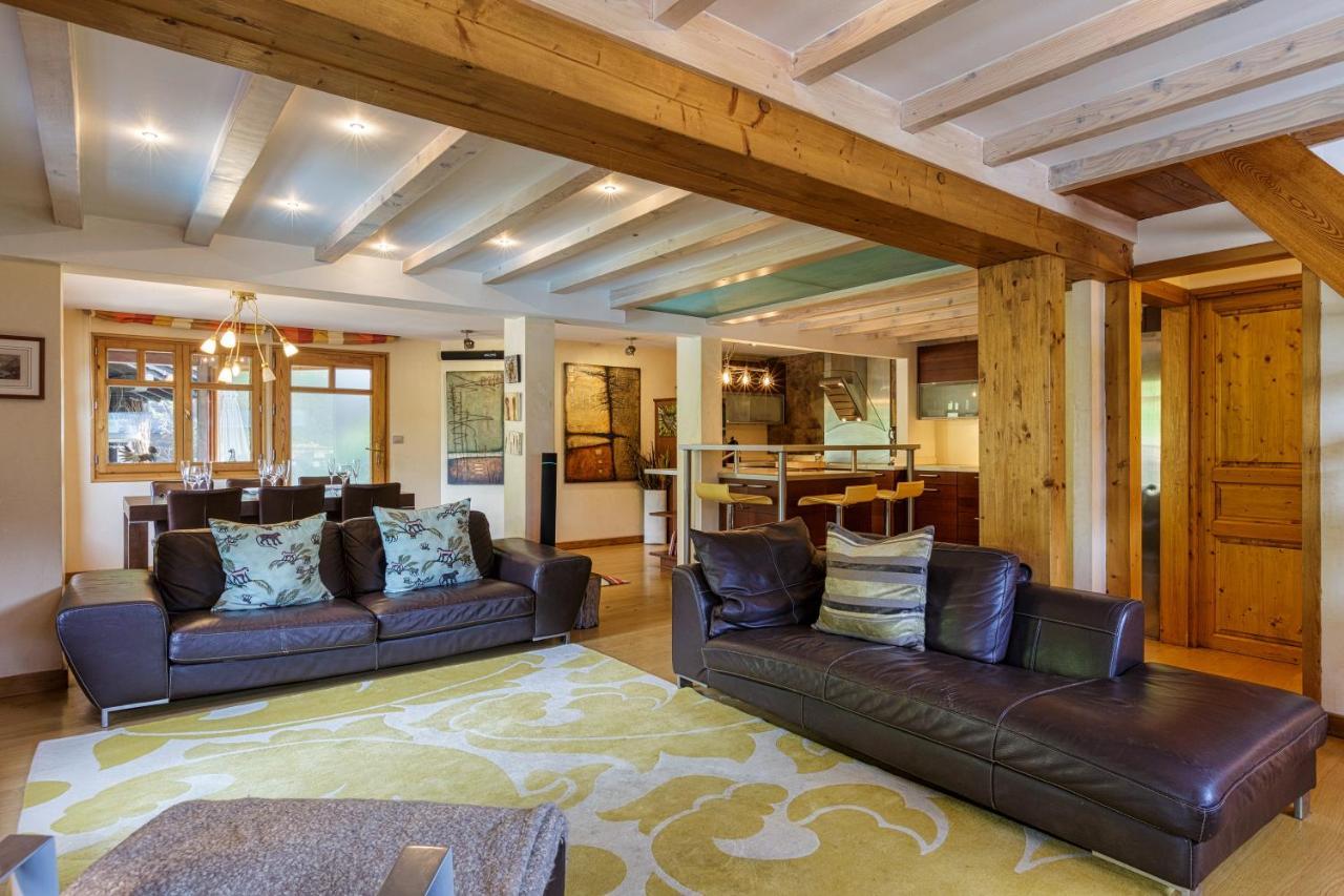 Chalet Galadhrim Chamonix Mont Blanc Valley Les Houches Luaran gambar