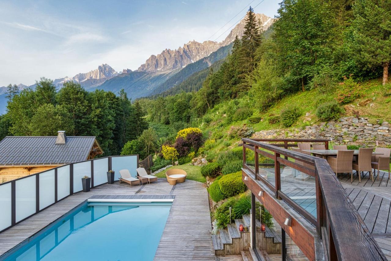 Chalet Galadhrim Chamonix Mont Blanc Valley Les Houches Luaran gambar