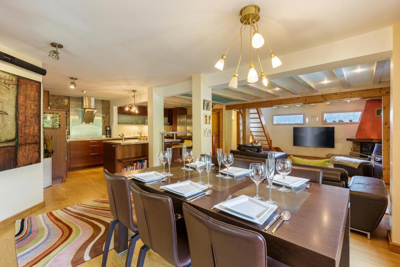 Chalet Galadhrim Chamonix Mont Blanc Valley Les Houches Luaran gambar