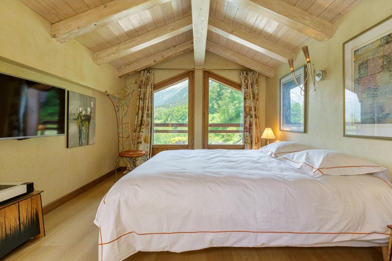 Chalet Galadhrim Chamonix Mont Blanc Valley Les Houches Luaran gambar